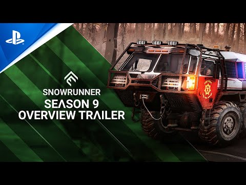 SnowRunner - Season 9 Overview Trailer | PS5 & PS4 Games