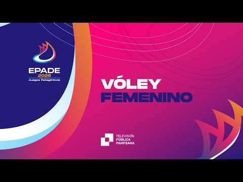 🏐 Río Negro vs La Pampa | Vóley Femenino | Juegos EPADE 2026 EN VIVO | Sede Butaló