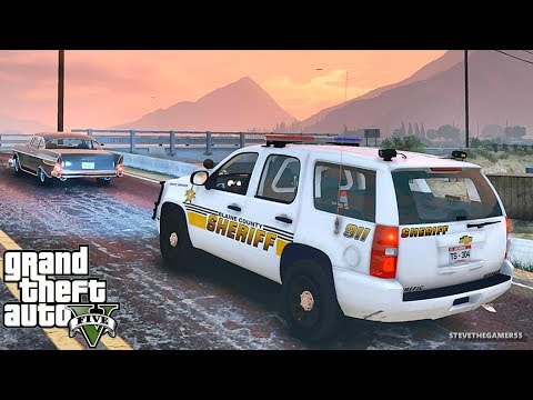 GTA 5 MODS LSPDFR 790 - SHERIFF PATROL !!! (GTA 5 REAL LIFE PC MOD)