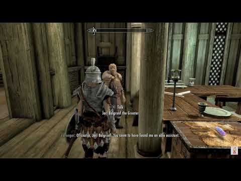 SKYRIM MAIN QUEST 04:  The Jarl of Whiterun -  Balgruuf the Greater