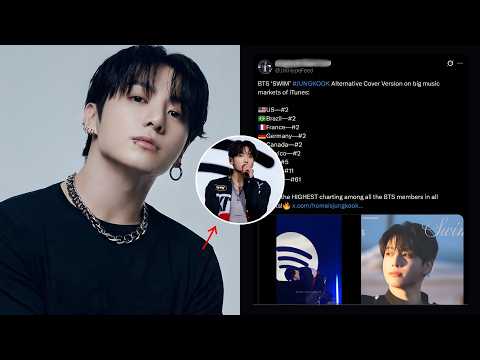 Just a Cover&hellip; Jungkook&rsquo;s &ldquo;SWIM&rdquo; Nearly Takes Over iTunes?! ARMY Left Shocked!