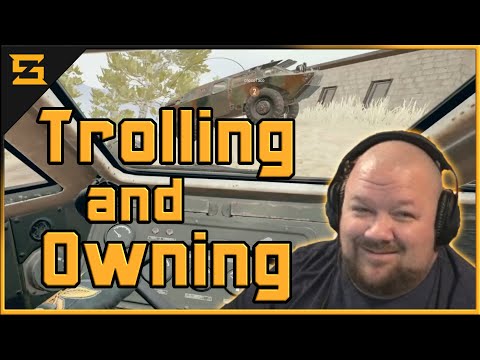 Trolling and Owning with 2 BRDMs w/ chocoTaco | PUBG Gameplay
