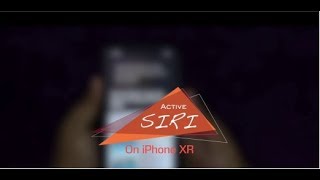 How to Activate SIRI on iPhone XR