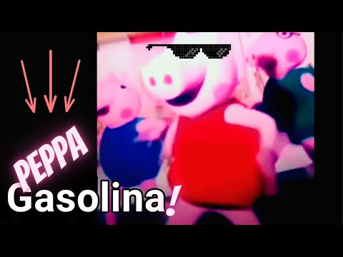 Peppa Pig dances to Gasolina. (meme)