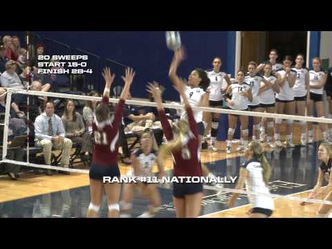 Back Row Spike - Womens Volleyball Achievements 2012