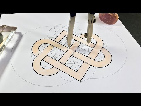 The Geometry of a Celtic Love Knot