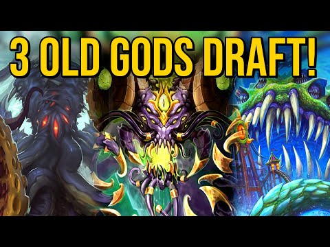 The Draft Offered 3 OLD GODS?! Glorious! | Shaman Arena | Hearthstone