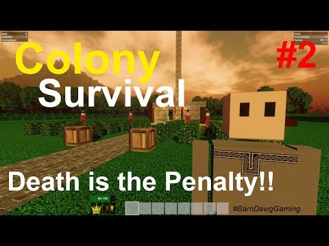Colony Survival -  The Penalty is DEATH!! [Season 1 Episode 2]