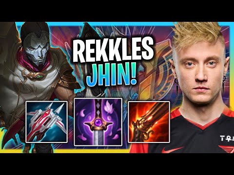 REKKLES PERFECT GAME WITH JHIN! | T1 Rekkles Plays Jhin Support vs Aphelios!  Season 2023