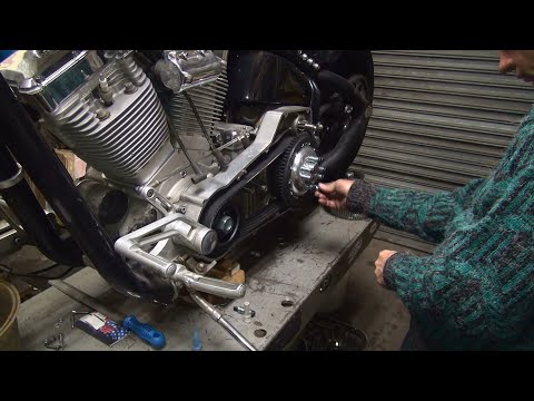 #111 S&S 113ci evo motor blown belt drive transmission repair harley swift evolution tatro machine