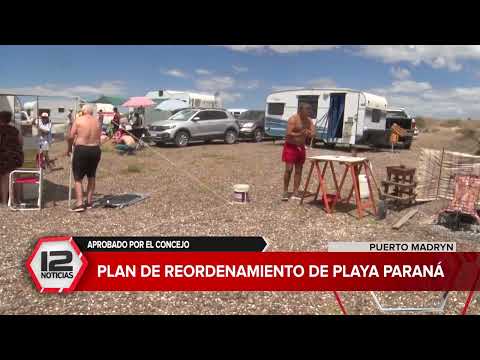 MADRYN | APROBADO EN EL CONCEJO: PLAN DE REORDENAMIENTO DE PLAYA PARANÁ