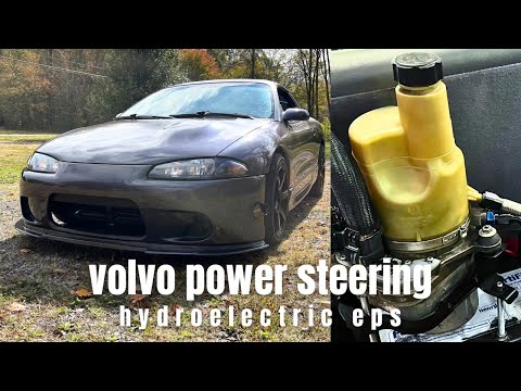 Why I Put Volvo Power Steering in my Mitsubishi Eclipse GSX (And What Went Wrong)
