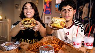 Zavala & Odette Five Guys Mukbang!
