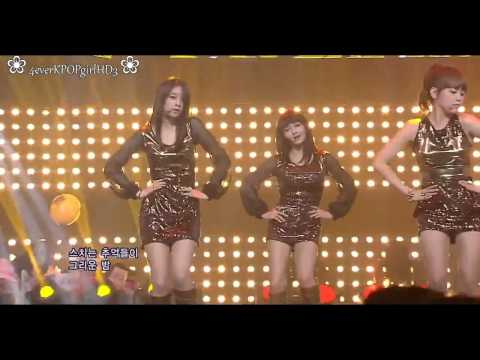 [HD] - 120729 「 T-ARA - Day By Day (w_out Hwayoung) 」 INKIGAYO - July 29, 2012