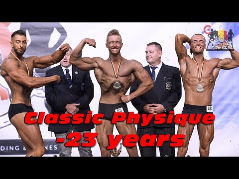 Classic Physique -23 years "Belgian Championships 2019"