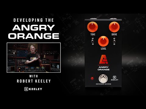 Keeley Electronics ANGRY ORANGE DISTORTION AND FUZZ - Reverb Custom Shop 100pc LTD Edition image 3