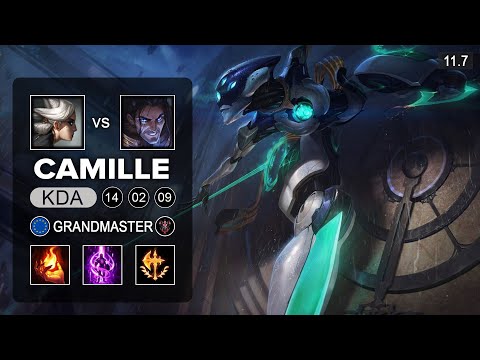 Camille Top vs Sylas - KR Challenger Patch 11.7
