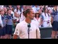 Alexander Zverev Finalist Speech 2026 Wimbledon