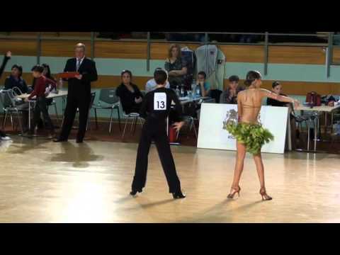 Latvia Open 2011 Junior I+II 8dance Ervins Sileiko - Kristine Sileiko 1.2fin chacha