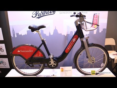 2019 Pashley London Bike Share Hire Bicycle - Walkaround - 2018 Eurobike