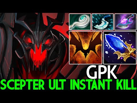 GPK [Shadow Fiend] Insane Scepter ULT Damage Instant Kill Dota 2