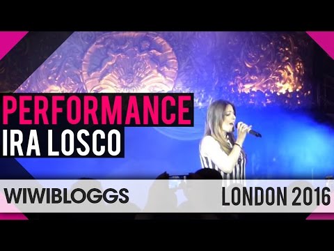 Ira Losco Malta 2016 "Walk On Water" LIVE at London Eurovision Party | wiwibloggs