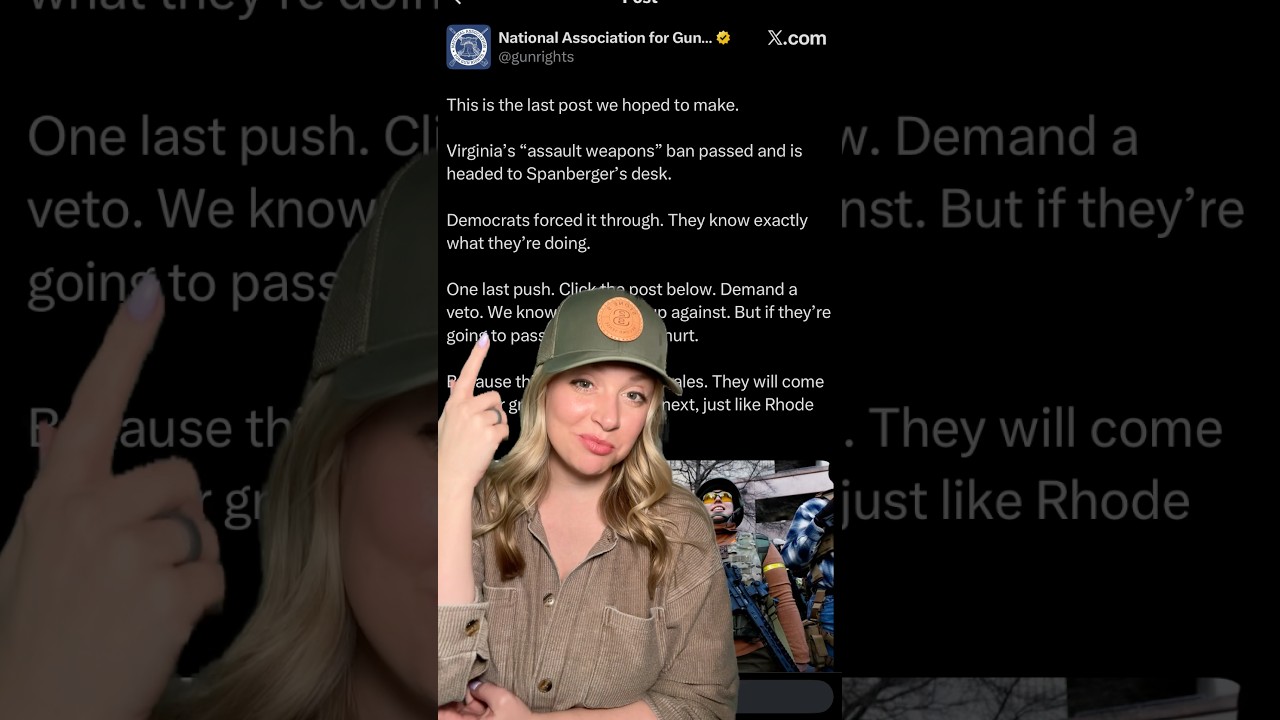 Bad News! Gun Grabbers Pushed Through Another 2A Infringement #shortsfeed #2ndamendment #shorts
