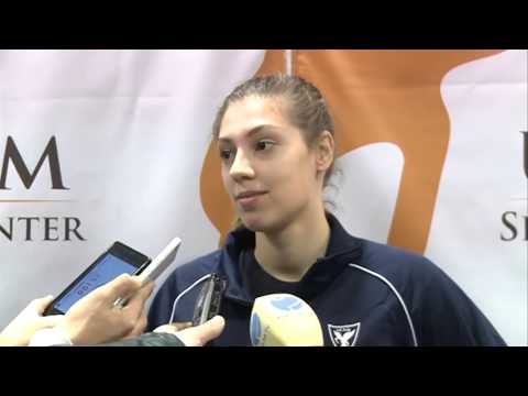 27/01/2015 Ana Carlota Faussurier nueva incorporación del UCAM Jairis.