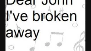 StatusQuo Dear john with lyrics