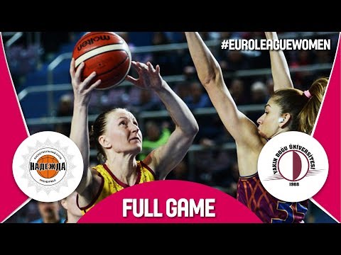 Nadezhda (RUS) v Yakin Dogu Universitesi (TUR) - Full Game - EuroLeague Women 2017-18