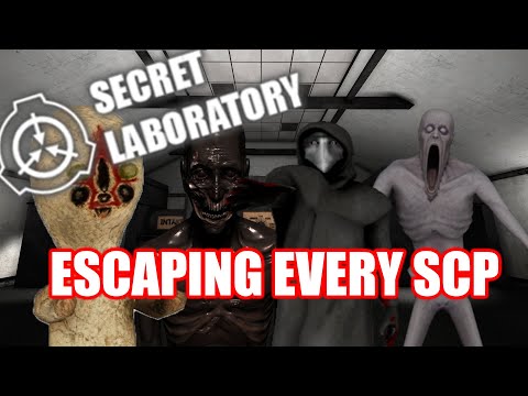 Escaping every SCP | SCP Secret Laboratory