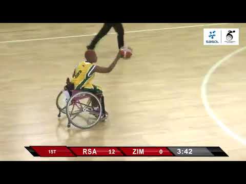 2017 IWBF Afro World Championship Qualifiers   Women's Semi Final 1   South Africa vs Zimbabwe