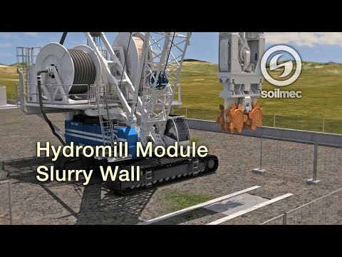 Enlace vídeo Soilmec SH 50 Hydromill Module