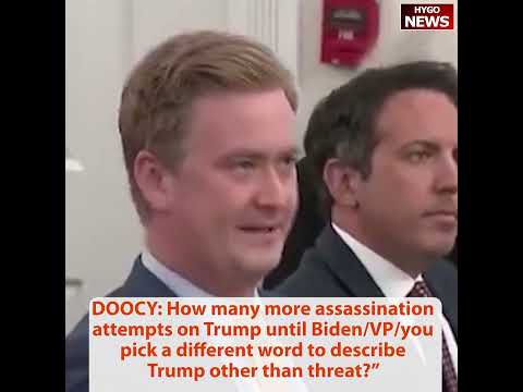 Q: How many more attempts until VP/you pick a different word to describe Trump other than threat?