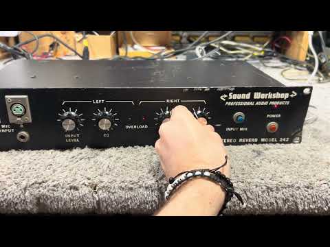 Sound Workshop Stereo Spring Reverb Mic Pre - Model 242 image 8