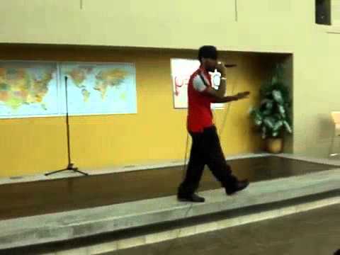 Nick Cousar Performing You Remind Me by Usher