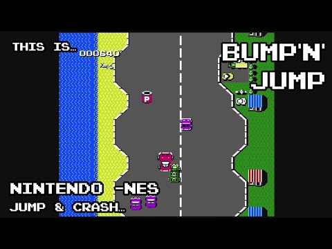 This is Bump'N'Jump for the NES