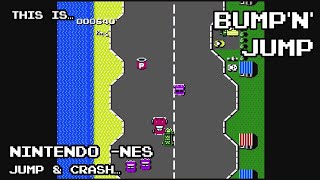 This is Bump'N'Jump for the NES