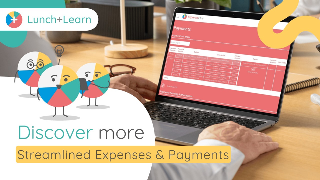 Video poster frame, allowing you to view the most recent recording of the "Streamlined Expenses & Payments" training session