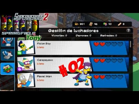 Los Simpson Springfield, Superhéroes 2 "Cap. 2 - Pastel Man, Fision Boy y Carapayaso, a luchar" Tony