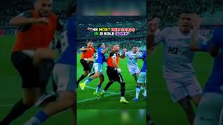 The Most Red Cards In Football History ☠️🥶 #shorts