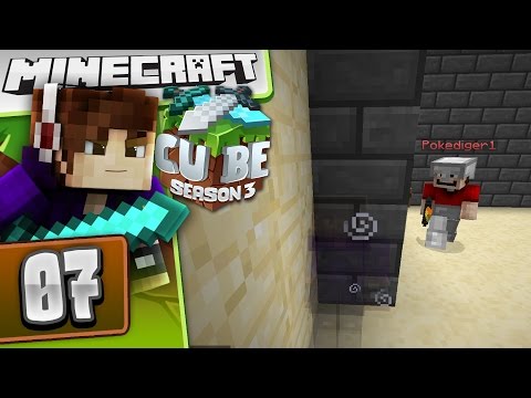 Minecraft: Cube³ - Episode 7 - INVISIBILITY RAID!!