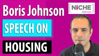 Response to PM Boris Johnson Right to Buy Extension Mortgage and Housing Speech