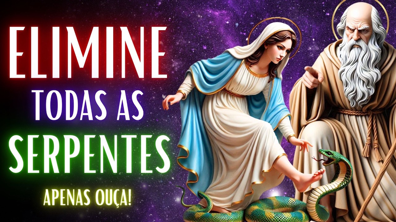🌟ELIMINE AS SERPRENTES DA SUA VIDA - SÃO BENTO E NS DAS GRAÇAS