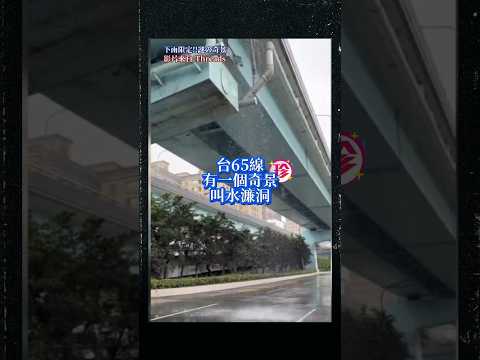 #質詢精華 台65橋下雨變瀑布 民怨用生命騎車簡直災難 陳世軒籲取消禁行機車.解決漏水 #陳世軒 #中環路 #禁行機車 #台65 #shorts