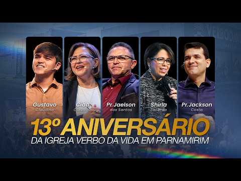 ANIVERSÁRIO VERBO PARNAMIRIM | DOMINGO