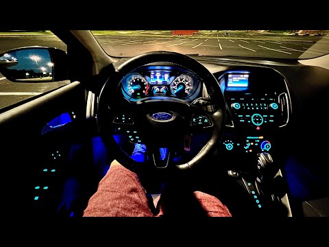 2016 Ford Focus SE | POV Night Drive