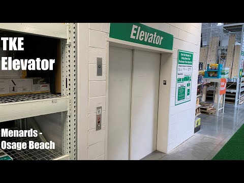 Wonderful Thyssenkrupp Hydraulic Elevator @ Menards - Osage Beach, MO