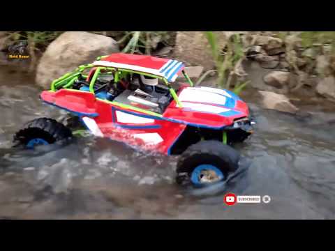 RC Cars OFF Road Sands Storm and Water SPA  Land Rover Discovery OFFROAD RIDE ON THE RIVER