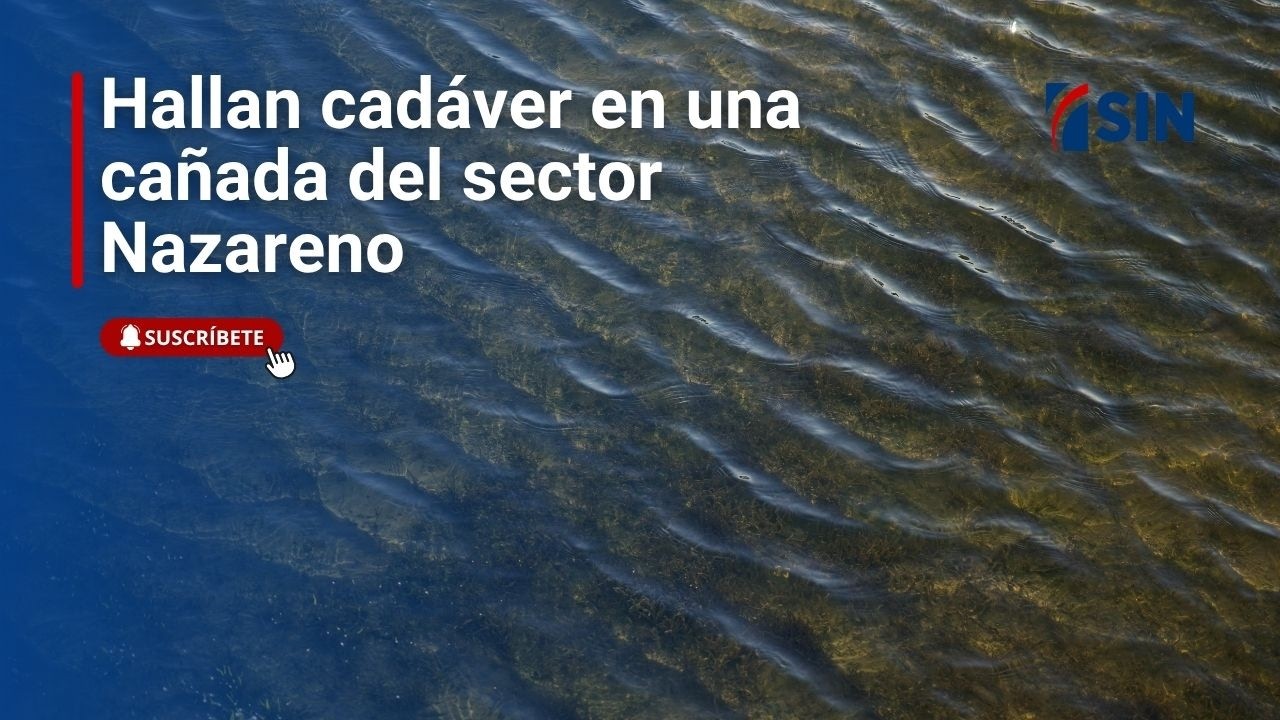 Hallan cadáver en una cañada del sector Nazareno